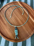 Little Fish - Custom Seed Bead Necklace
